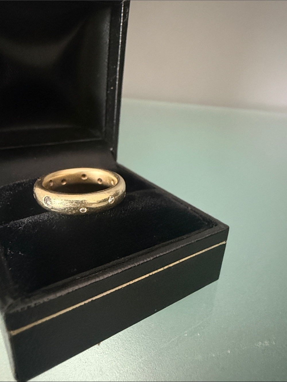 Mimi So 14k Yellow Gold Diamond Band Ring - Picture 5 of 5